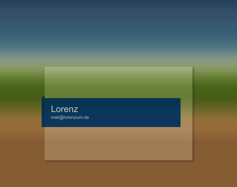 Lorenzium.de thumbnail