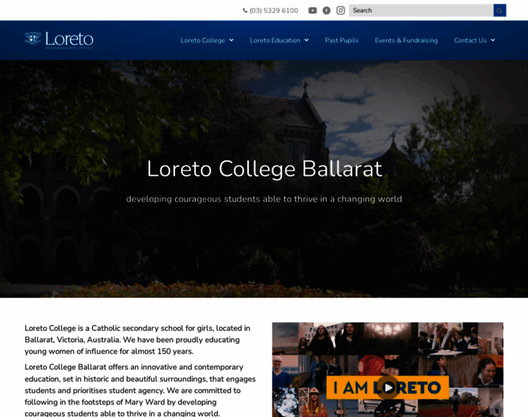 Loreto.vic.edu.au thumbnail
