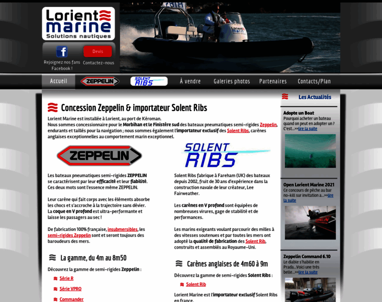 Lorientmarine.fr thumbnail