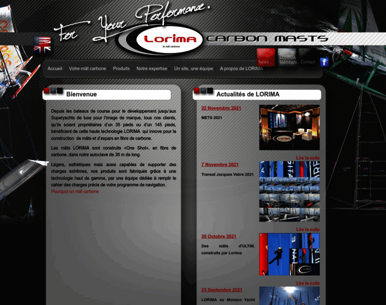Lorima-carbon-mast.com thumbnail