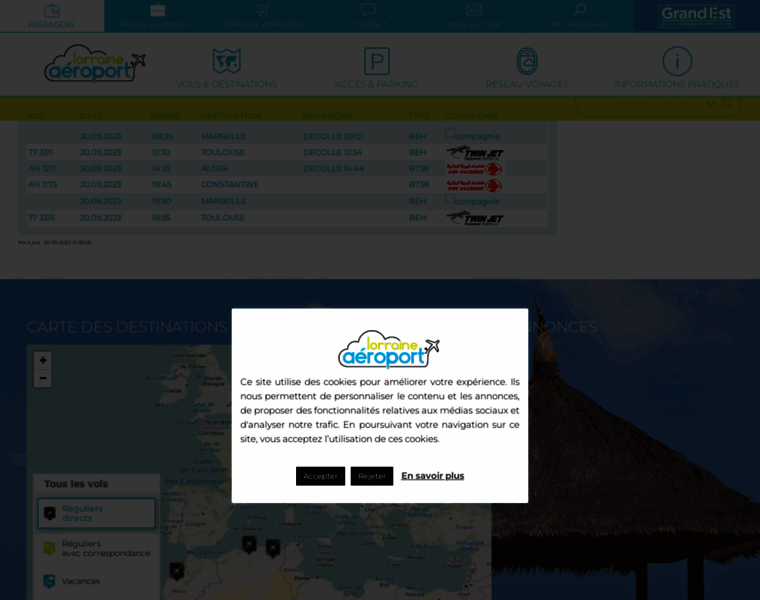 Lorraineairport.com thumbnail