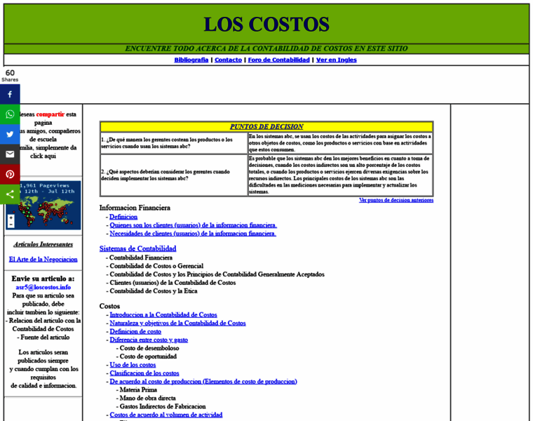 Loscostos.info thumbnail