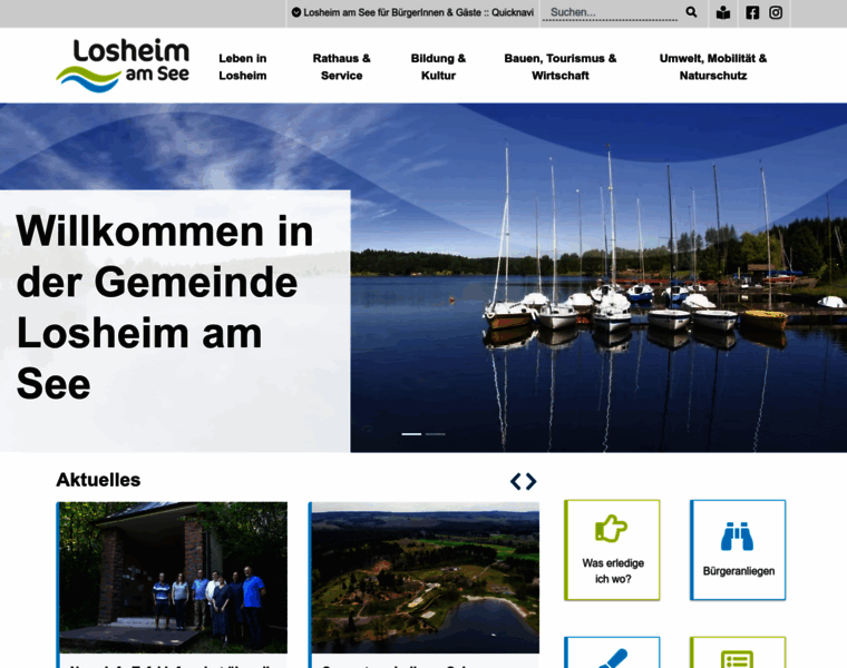 Losheim.de thumbnail