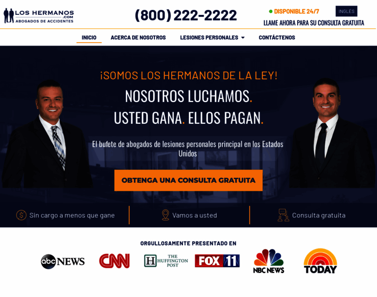 Loshermanos.com thumbnail