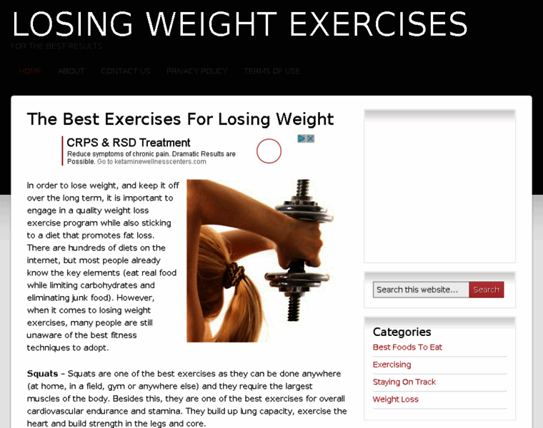 Losingweightexercises.com thumbnail