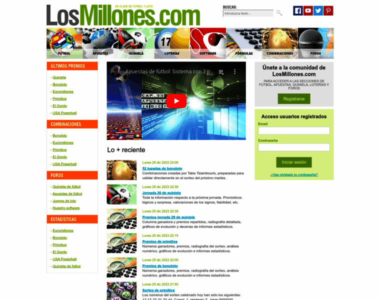 Losmillones.com thumbnail