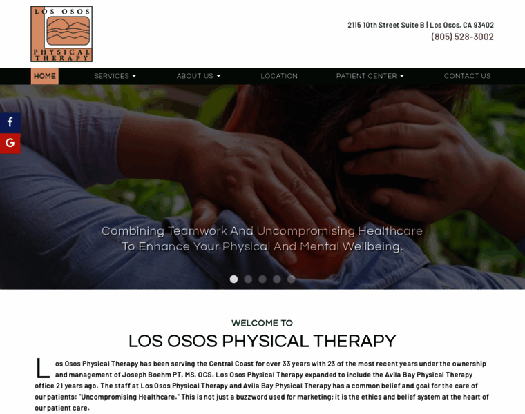 Losososphysicaltherapy.com thumbnail