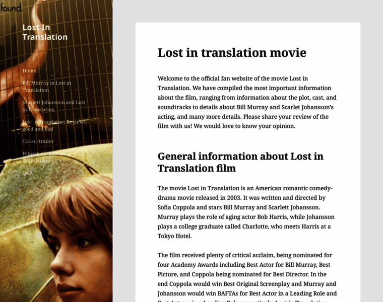 Lost-in-translation.com thumbnail
