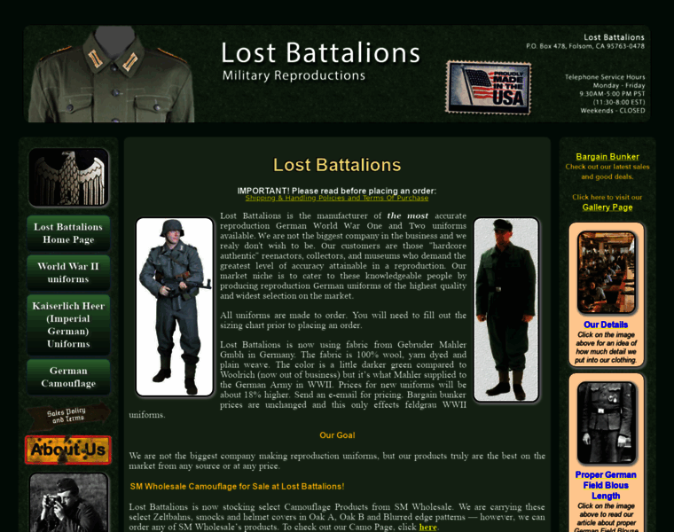 Lostbattalions.com thumbnail