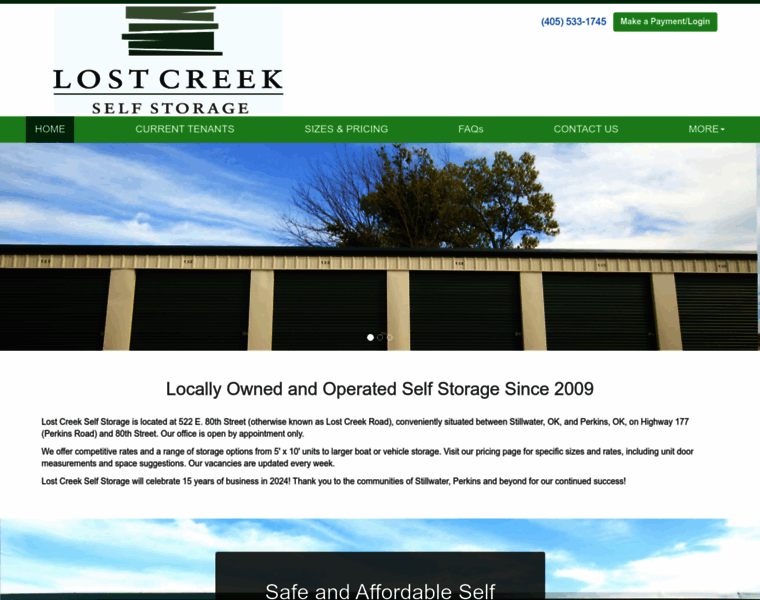 Lostcreekstorage.com thumbnail