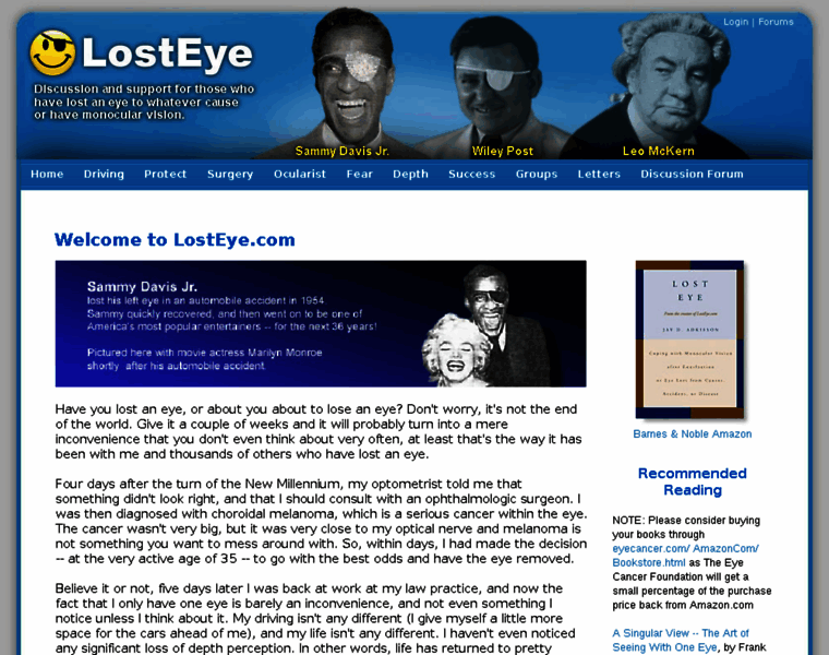 Losteye.com thumbnail