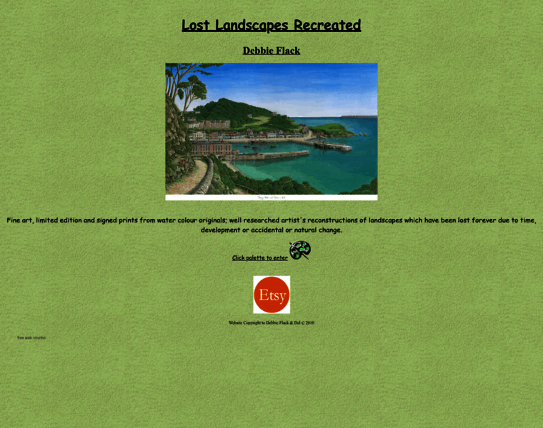 Lostlandscapesrecreated.co.uk thumbnail