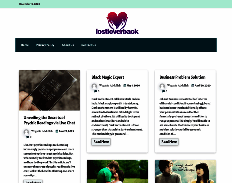 Lostloverback.com thumbnail