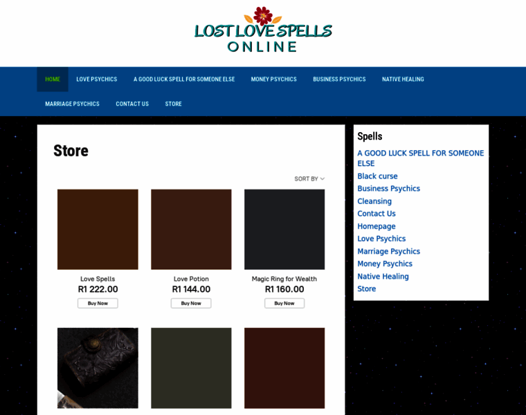 Lostlovespellsonline.com thumbnail