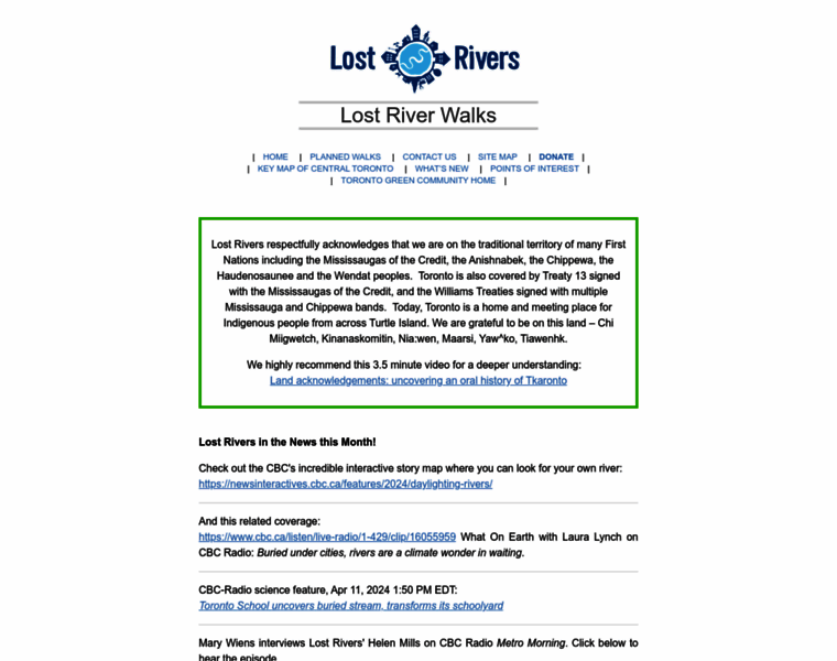 Lostrivers.ca thumbnail