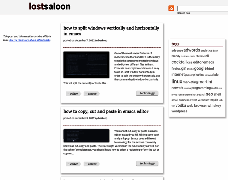 Lostsaloon.com thumbnail