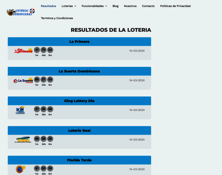 Loteriadominicanas.net thumbnail