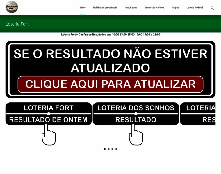 Loteriafort.com.br thumbnail