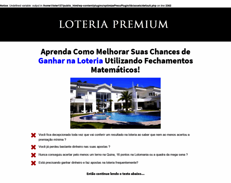Loteriapremium.com thumbnail
