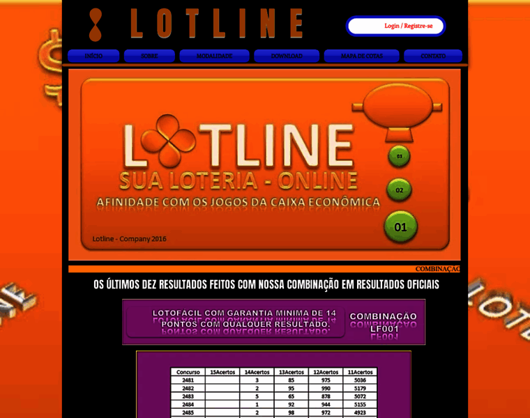 Lotline.com.br thumbnail