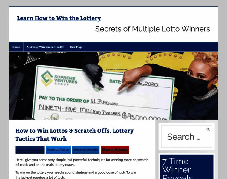 Lottery-winning.com thumbnail