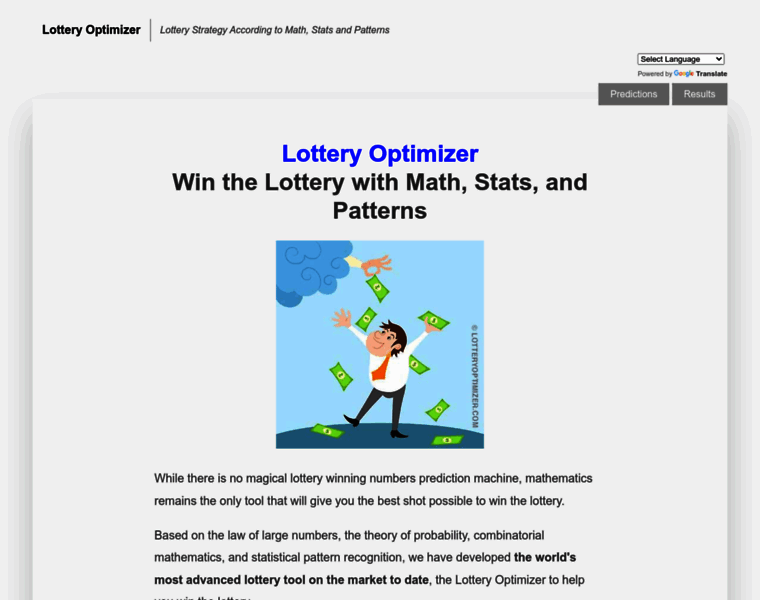 Lotteryoptimizer.com thumbnail