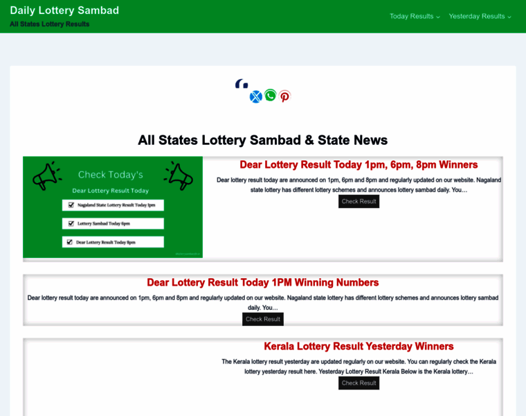 Lotterysambandh.in thumbnail