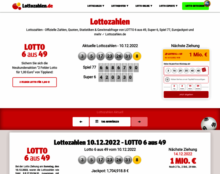 Lotto-bayern-lottozahlen.de thumbnail