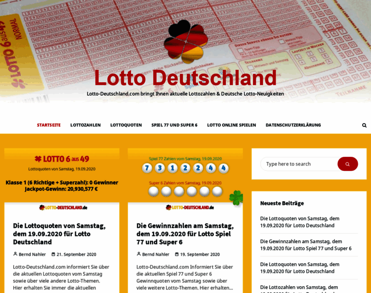 Lotto-deutschland.com thumbnail