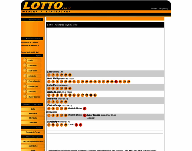 Lotto.csa.pl thumbnail
