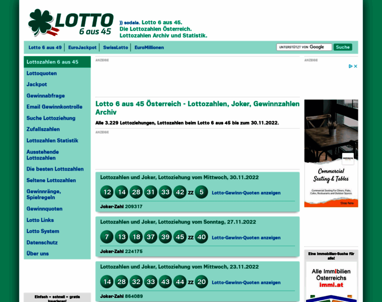 Lotto6aus45.sodala.net thumbnail