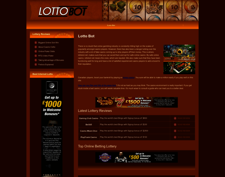 Lottobot.net thumbnail