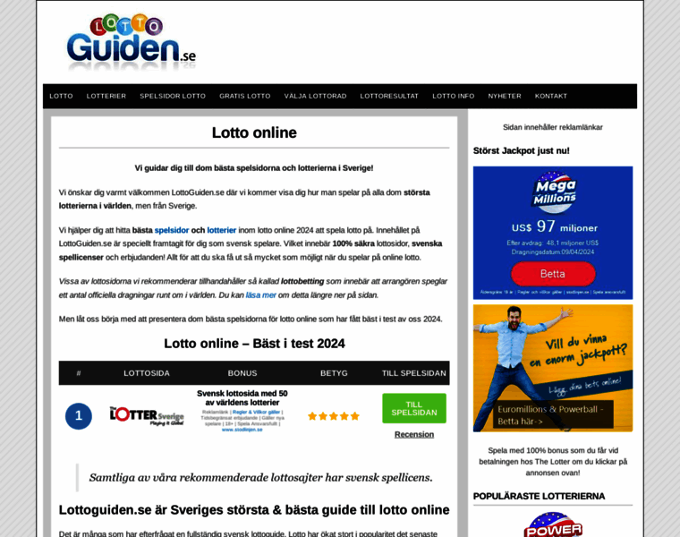 Lottoguiden.se thumbnail