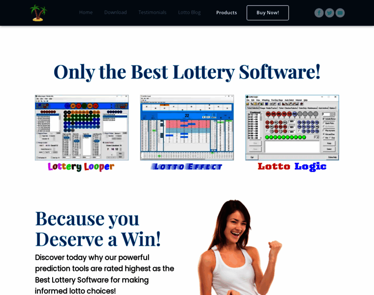 Lottologix.com thumbnail