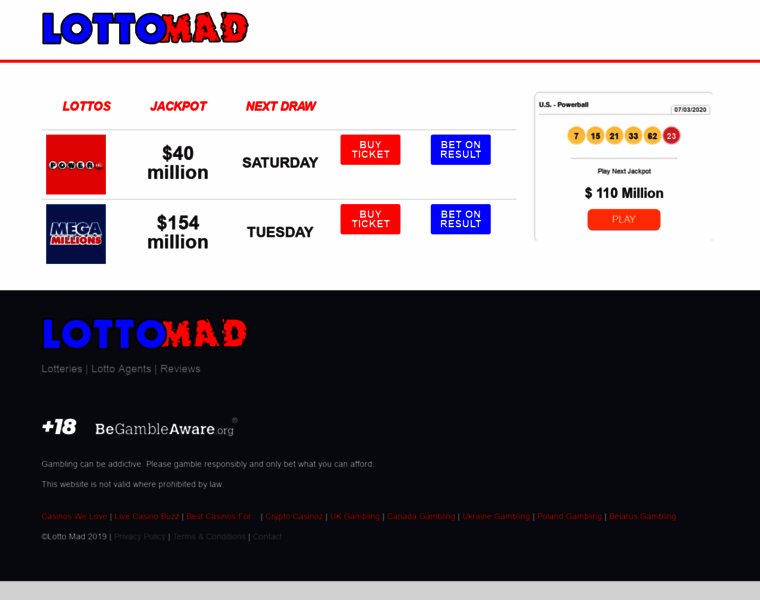 Lottomad.info thumbnail