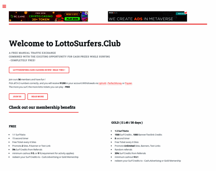 Lottosurfers.club thumbnail