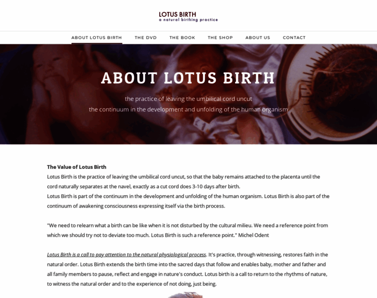 Lotusbirth.net thumbnail