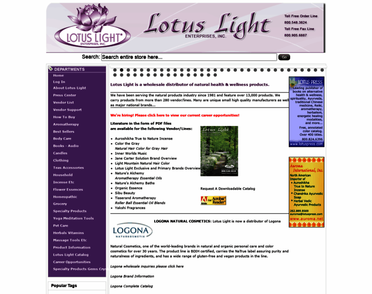Lotuslight.com thumbnail