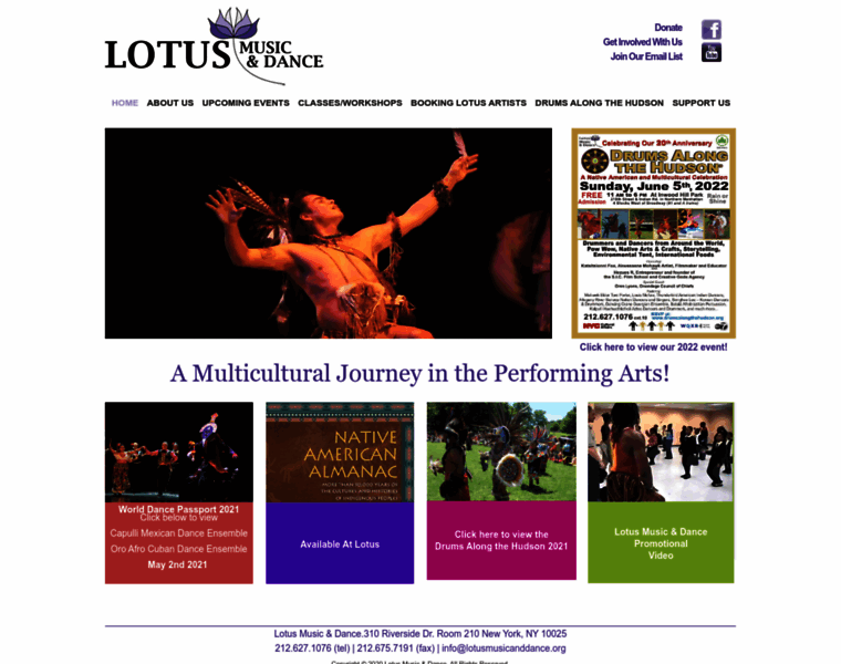 Lotusmusicanddance.org thumbnail