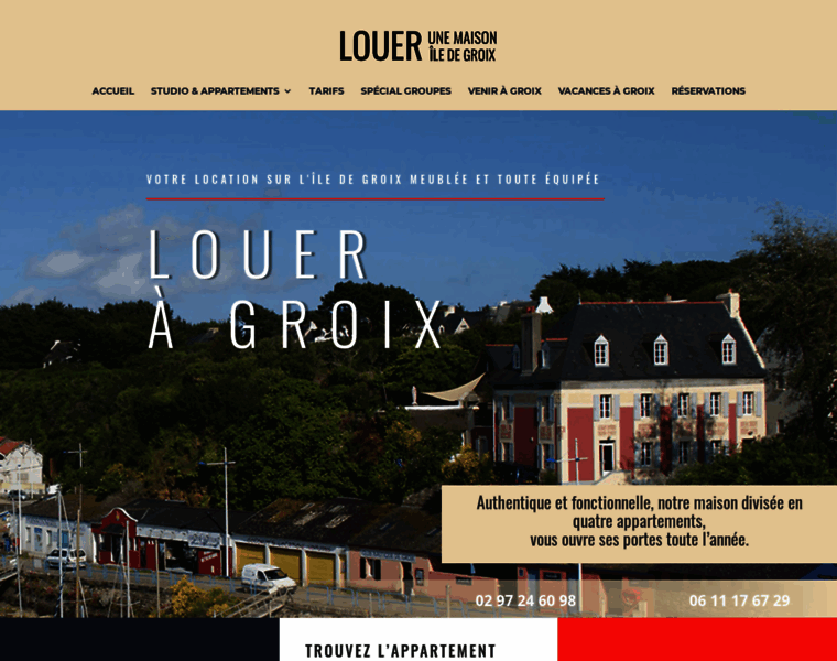 Louer-groix.com thumbnail