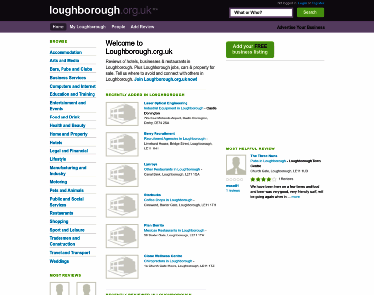 Loughborough.org.uk thumbnail