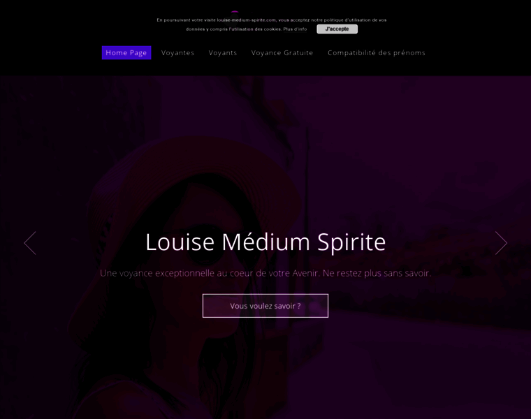 Louise-medium-spirite.com thumbnail
