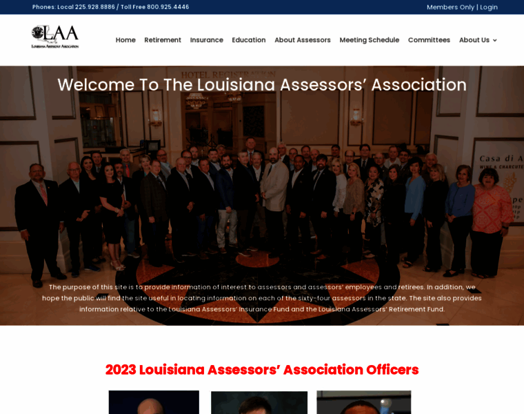 Louisianaassessors.org thumbnail