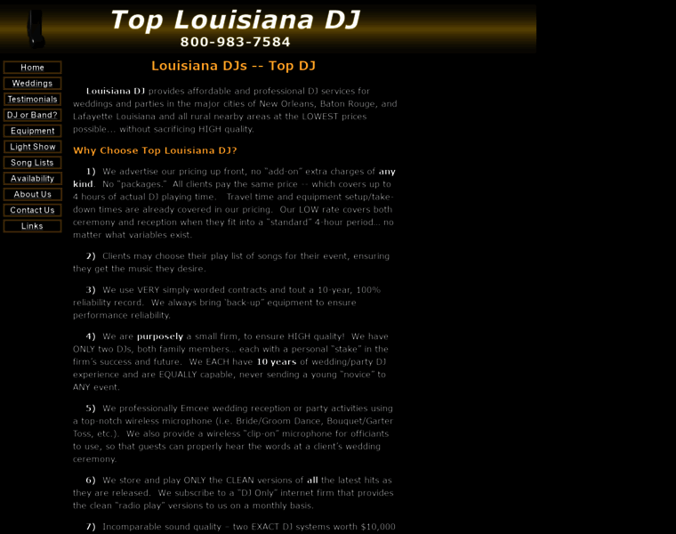 Louisianadj.net thumbnail
