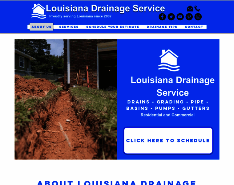 Louisianadrainage.com thumbnail