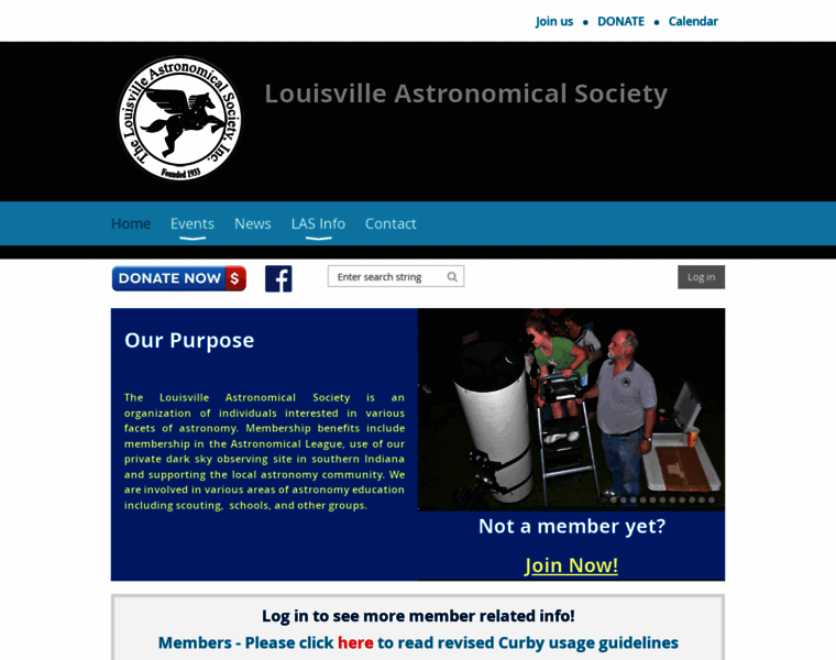 Louisville-astro.org thumbnail