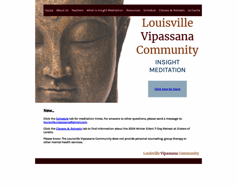 Louisville-vipassana-community.org thumbnail