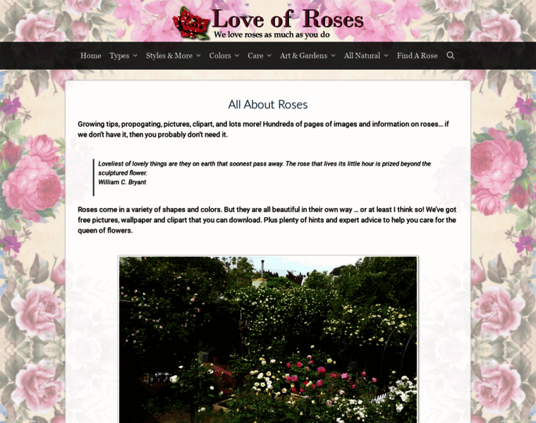 Love-of-roses.com thumbnail