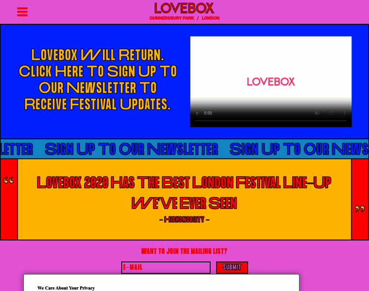 Loveboxfestival.com thumbnail