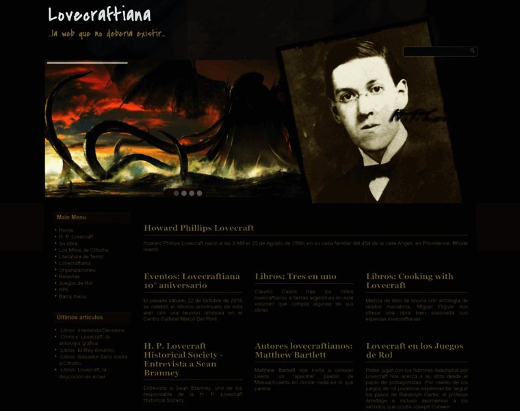 Lovecraftiana.com.ar thumbnail